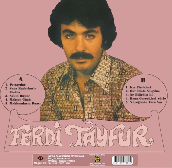 Ferdi Tayfur Postacılar - Plak - Resim 2