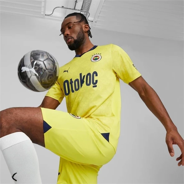 Puma 772006-04 Fsk Away 23/24 Erkek Forma Sarı-Lacivert ürün görseli 1
