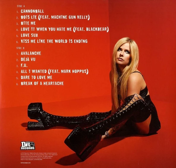 Avril Lavigne Love Sun - Plak - Resim 2