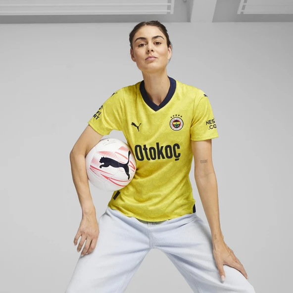 Puma 772008-04 Fsk Away 23/24 Kadın Forma Sarı-Lacivert ürün görseli 1