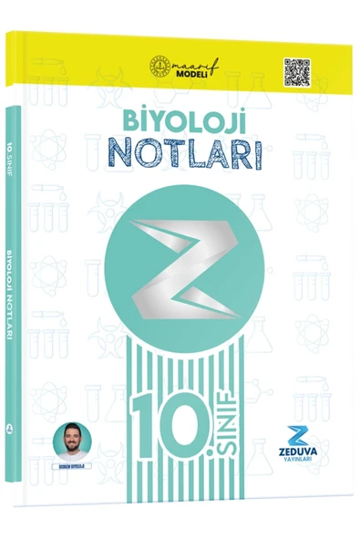 Biosem 10. Sınıf Maarif Modeli Biyoloji Notları Zeduva Yayınları ürün görseli 1