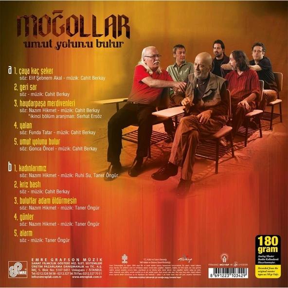 Moğollar Umut Yolunu Bulur - Plak - Resim 2