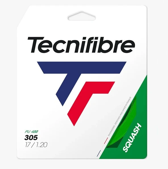 Tecnifibre 305 17/1.20 Yeşil Squash Tekli Kordaj 06G305120G ürün görseli 1