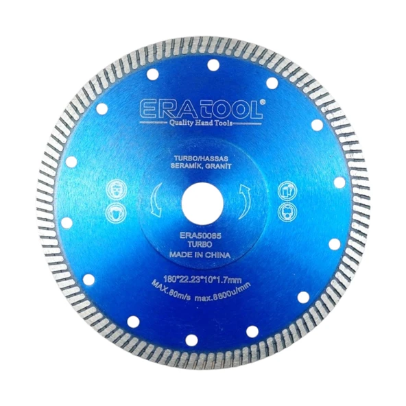 Fixonic Eratool ERA50081 115mm Hassas İnce Turbo Elmas Testere ürün görseli 1