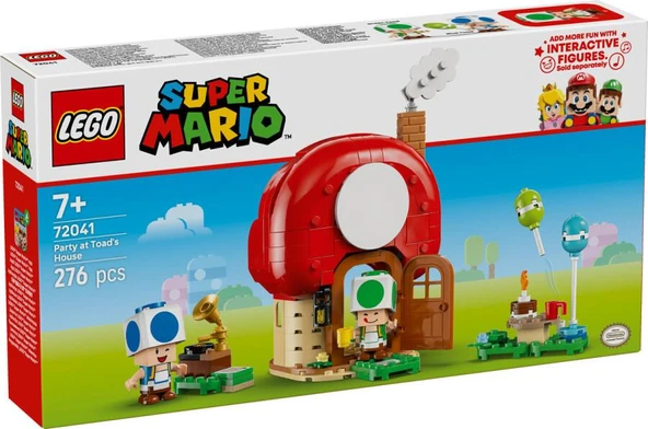 LEGO Super Mario 72041 Party at Toad's House ürün görseli 1