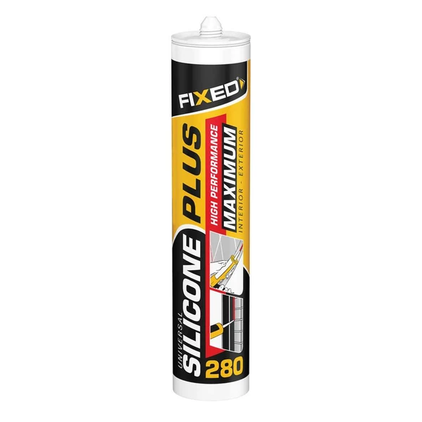 SGS FIXED GENEL AMAÇLI SİLİKON ŞEFFAF (280 GR.) ürün görseli 1