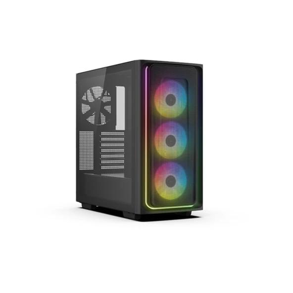 DeepCool CG540 Mesh PL750 750W 80+ Bronze ATX3.1 / PCIe 5.1 ARGB Fanlı Mid-Tower ATX Siyah Bilgisayar Kasası ürün görseli 1