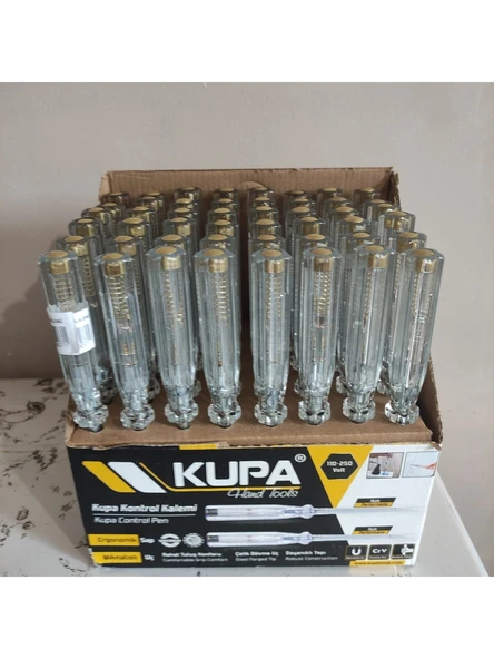 48 Adet Kaliteli, Profesyonel Kontrol Kalemi, Elektrik Kontrol Kalemi, 18,5 Cm Kontrol Kalemi 48'li ürün görseli 1