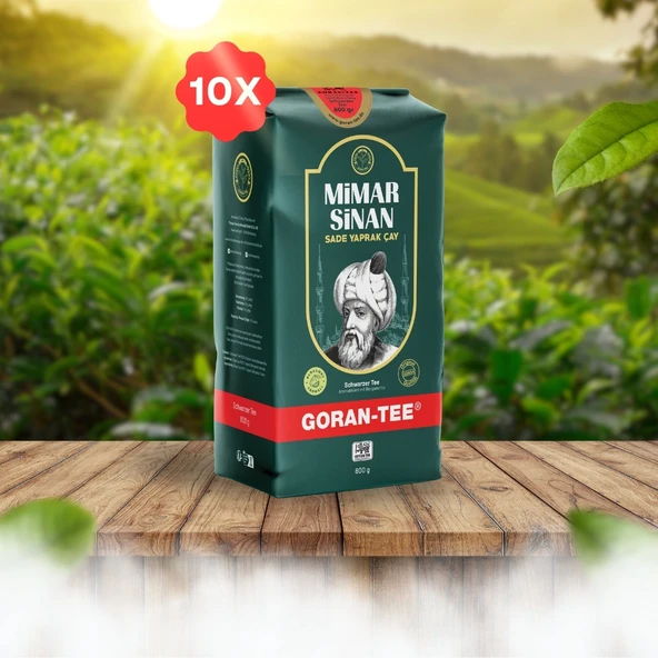 Goran Tee - Mimar Sinan Çay 800g 10 lu paket ürün görseli 1