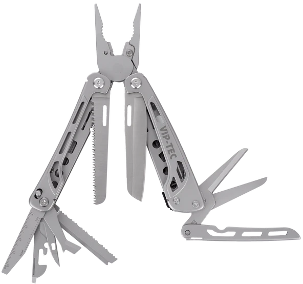 VIPTEC VT875195 20 Fonksiyona Sahip MultiTool Çok Amaçlı Katlanabilir Çakı+Pense ürün görseli 1