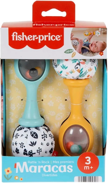 Fisher-Price Neşeli Marakas HMF34 - Resim 4