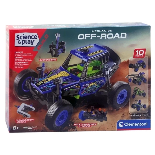 Clementoni Mekanik Laboratuvarı - Arazi Aracı - 75112 ürün görseli 1