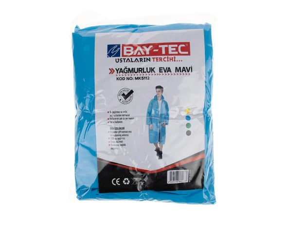 BAY-TEC MK5112 Eva Yağmurluk Açık Mavi 150gr ürün görseli 1