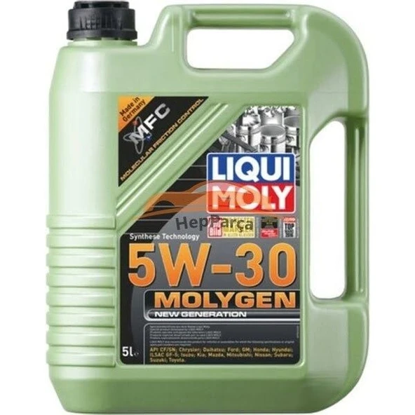 Liqui Moly Molygen 5w30 5 Litre Motor Yağı ürün görseli 1