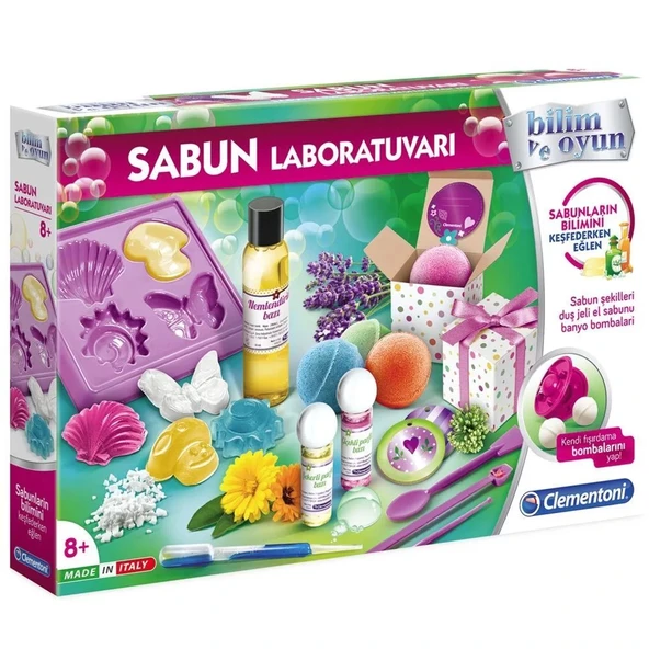 Clementoni Bilim ve Oyun - Sabun Laboratuvarı ürün görseli 1
