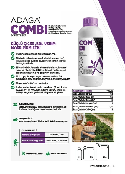 ADAGA  Combi - 20 Litre - Resim 2