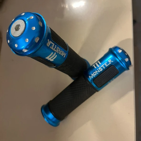 Monster Taşlı Mavi Elcik ürün görseli 1