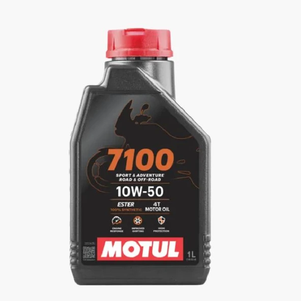 Motul 7100 10W50 4T 1Lt Yağ ürün görseli 1
