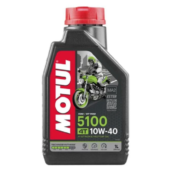 Motul 5100 10W40 4T 1Lt Yağ ürün görseli 1