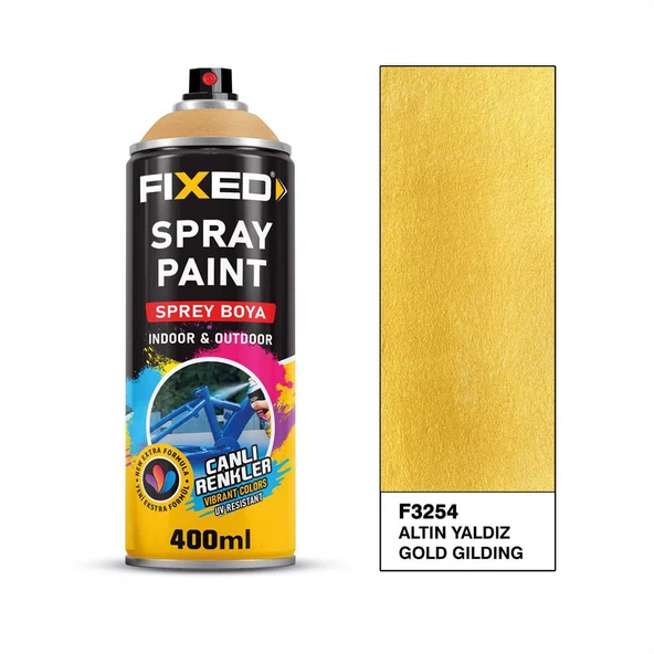 SGS SPREY BOYA AKRİLİK - ALTIN YALDIZ EFEKT 320 GR 400 ML ürün görseli 1