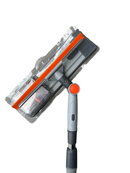 Ecelife Teleskopik Uzatılabilir Cam ve Yer Mop Paspas Seti Takımı Çeksil Döner Başlıklı - 1 Adet ürün görseli 1