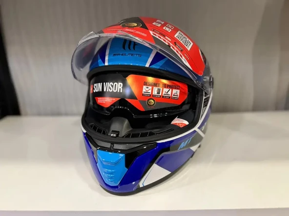 KASK MT THUNDER 4 SV FREEWAY A17 PARLAK - Resim 5