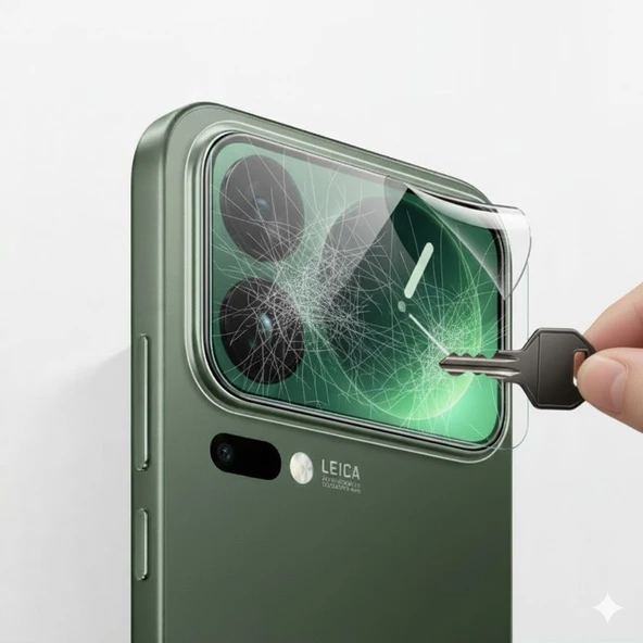 Xiaomi 17 Pro Uyumlu Arka Mini Ekran 3 Adet Ekran Koruyucu Nano Jelatin ürün görseli 1