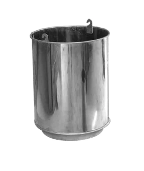 ÇELİK SOBA KOVASI 38X29CM 0,60MM ALTTAN DELİKLİ ürün görseli 1