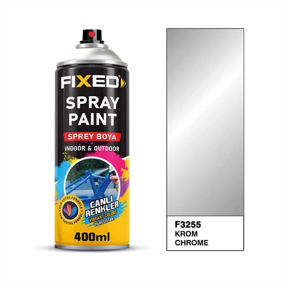 SGS F3255 SPREY BOYA AKRİLİK - KROM EFEKT 320 GR 400 ML ürün görseli 1