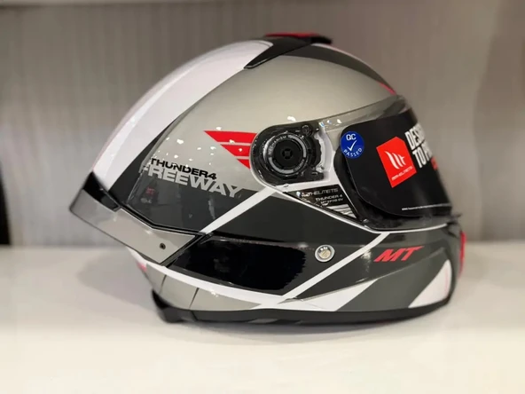KASK MT THUNDER 4 SV FREEWAY A5 PARLAK - Resim 3