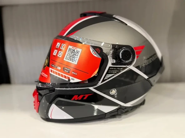 KASK MT THUNDER 4 SV FREEWAY A5 PARLAK - Resim 2