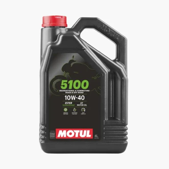 Motul 5100 10W40 4T 4Lt Yağ ürün görseli 1