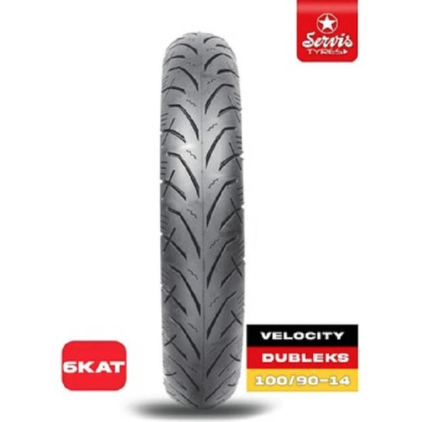 Velocity 100/90-14 Motosiklet Lastiği ürün görseli 1
