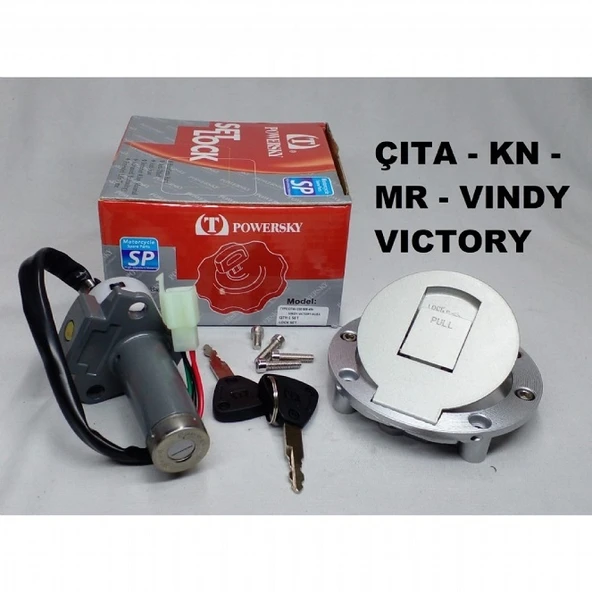 Çıta-KN-Vındy-Victory-150 MR Kontak Seti (Kontak-Depo Kapağı) ürün görseli 1