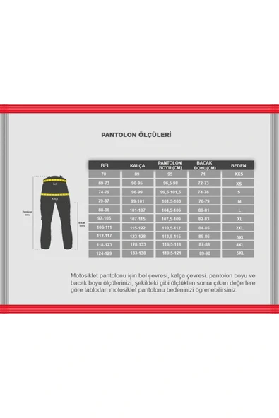 TİTANYUM KORUMALI KIŞLIK PANTOLON - Resim 2