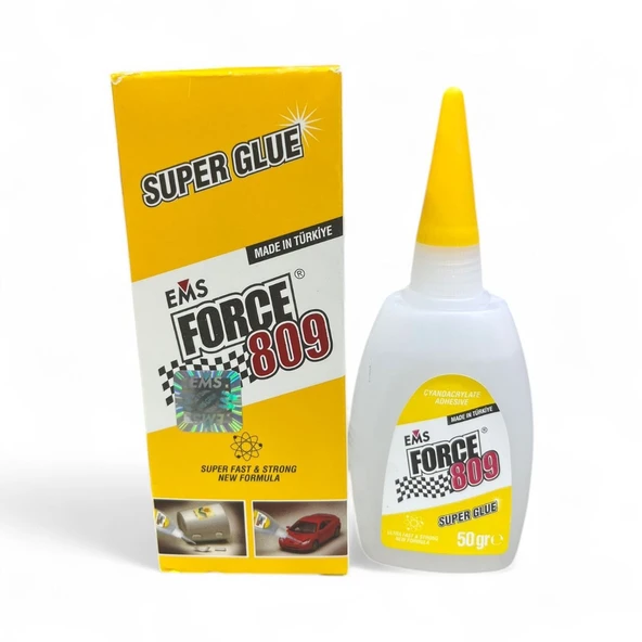 Ems Force 809 Süper Hızlı ve Kuvvetli Yapıştırıcı Koyu Kıvamlı 50 gr ürün görseli 1