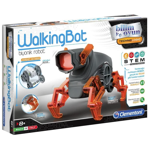 Clementoni Robotik Laboratuvarı - Walkingbot - 64441 ürün görseli 1