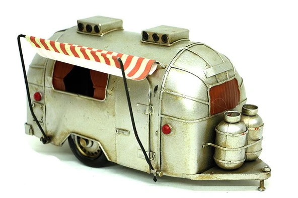 Dekoratif Metal Karavan Tenteli Vintage Hediyelik ürün görseli 1