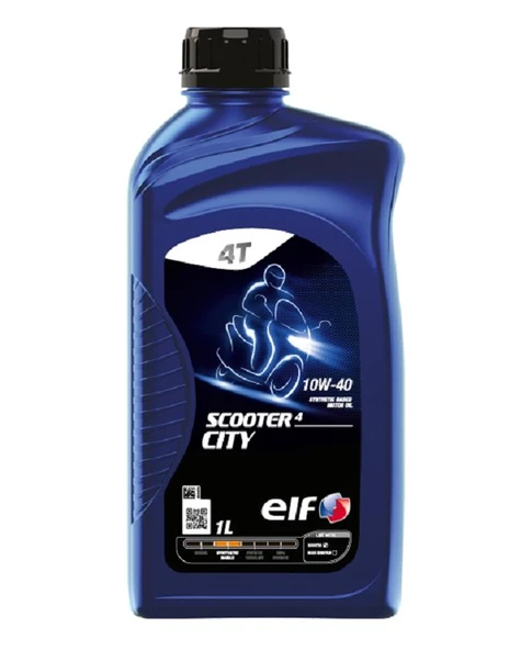Elf Scooter 4 City 10W-40 4T Motor Yağı 1 Litre ürün görseli 1