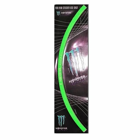 Monster Yeşil Jant Şeridi ürün görseli 1