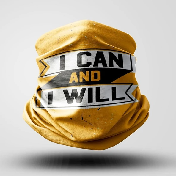 Delta I Can And I Will Desenli Buff ürün görseli 1