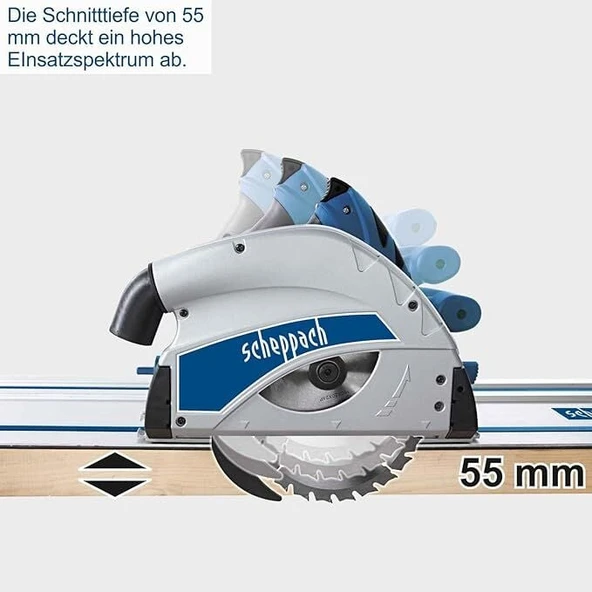 DALDIRMALI DAİRE TESTERE PL55 160MM SCHEPPACH - Resim 6