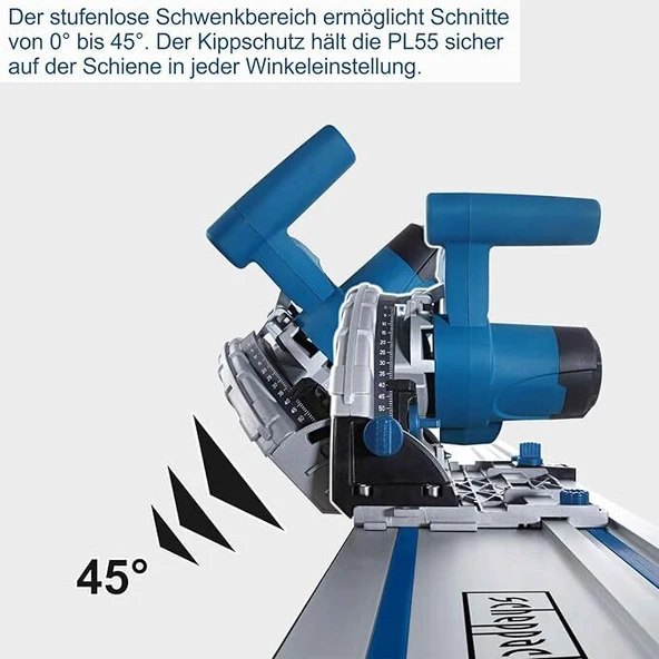 DALDIRMALI DAİRE TESTERE PL55 160MM SCHEPPACH - Resim 4