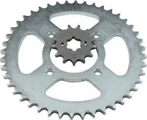 TVS Apachı 150cc 13/44T Ön Arka Dişli Set ürün görseli 1