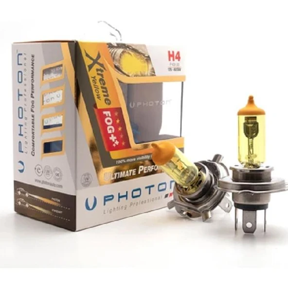 Photon H7 12V 55W Xtreme Yellow Fog+ Ampul 2li ürün görseli 1