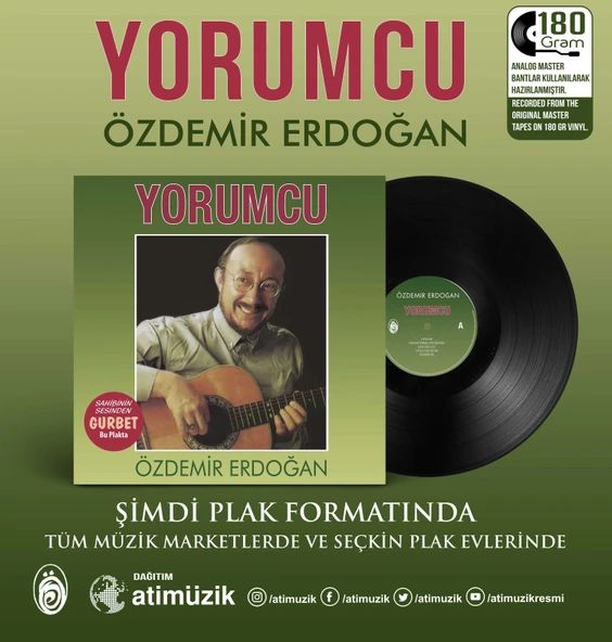 Özdemir Erdoğan Yorumcu - Plak ürün görseli 1