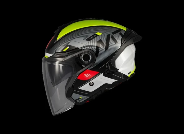 KASK MT COSMO SV SilenceB3 Gloss SARI GÖZLÜKLÜ ürün görseli 1