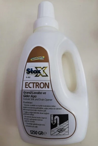 Stox Ectron Lavabo ve Gider Açıcı Granül 1,25 Kg ürün görseli 1