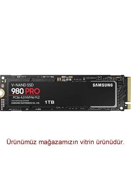 Samsung 980 PRO MZ-V8P1T0BW PCI-Express 4.0 1 TB M.2 SSD ürün görseli 1