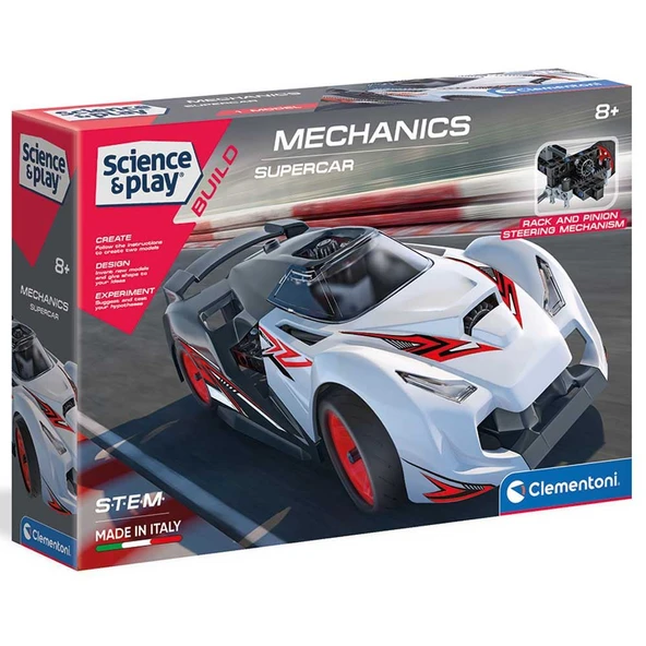 Clementoni - Bilim ve Oyun - Super Car - 75057 ürün görseli 1